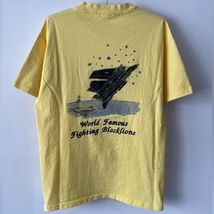 Vintage 90’s Fighter Jet Army V-213 tee